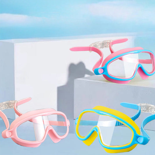 🏊♂️Anti-Fog Swimming Goggles for Kids with Nose Clip & Ear Plugs