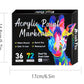 🎄Christmas Sale 50% OFF!!🎅Dual Tip Acrylic Brush Marker Pens🔥