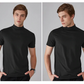 Men's High Neck Slim Fit T-shirt