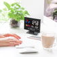 🔥Sale 49%🔥Digital LED Temperature Humidity Monitor Weather Forecast LED Table Alarm Clock