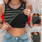 💖Last Day Special Price ￡11.99!!💖Ribbed Stretchy Tank Top with Shelf Bra