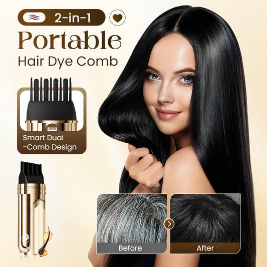 ❤️BUY MORE SAVE MORE ❤️2-in-1 Convenient Hair Dye Comb For Gray Hair
