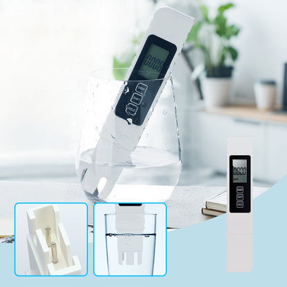 💧 BUY 2 GET 3! ✨ 3-in-1 TDS Water Quality Tester - Measures pH, Chlorine and Hardness with LCD Display for Pools and Aquariums 🌊📱