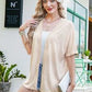 🔥Summer Hot Sale 40％ OFF🏳️‍🌈2026 New Stylish Flowy Short Sleeve Cardigan✈️Buy 2 Free Shipping