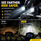 🏍️ Universal Motorcycle LED Spotlights – Dual Beam & All-Weather Waterproof 💡