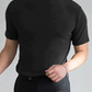 Men's High Neck Slim Fit T-shirt