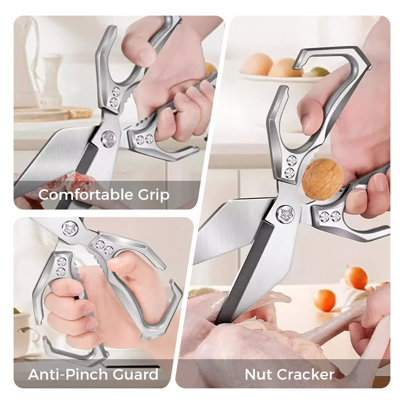 🔥Hot Sale 50% OFF🔥Multifunctional Heavy-Duty Kitchen Shears💪✂️