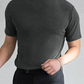 Men's High Neck Slim Fit T-shirt