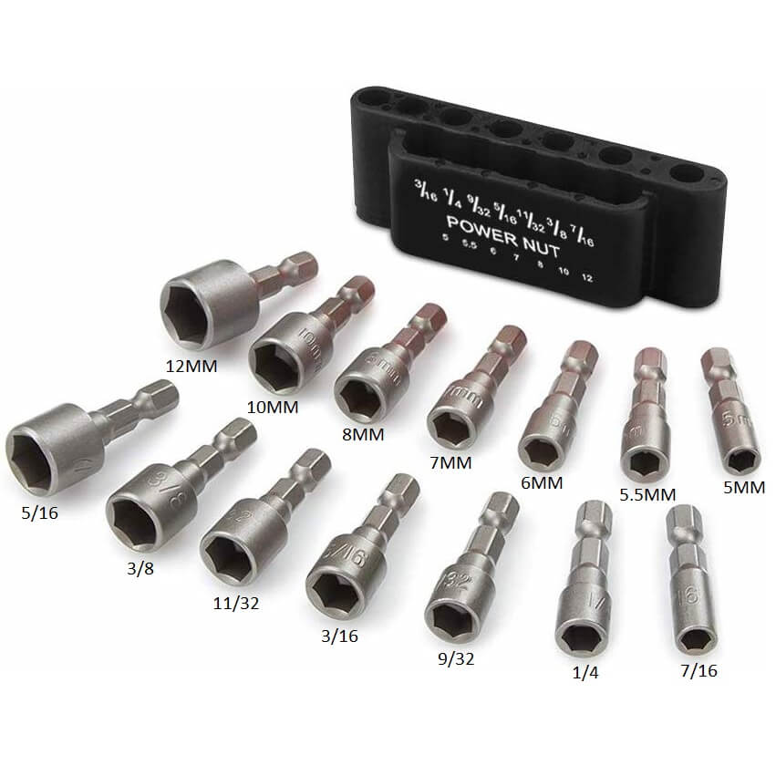🔥🎁New arrival 50% OFF💥Hexagon Handle Screw Powerful Socket Wrench Set of 14 Pieces