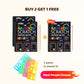 Creative Rainbow Scratch Art Notebook