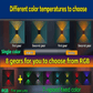 ✨☀️4 LED Solar Colorful Wall Lights Outdoor Light Waterproof