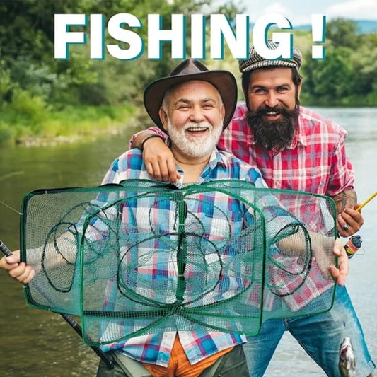 Auto-Foldable Strengthened Fishing Trap Net（50% OFF）