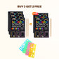 Creative Rainbow Scratch Art Notebook