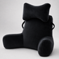 🛋️50% OFF NOW! Multifunctional Reading Bed Backrest Pillow‑Soft Velvet Lumbar Support Cushion with Armrests & Side Pocket, Perfect for Reading, Gaming, Working & Watching TV in Bed