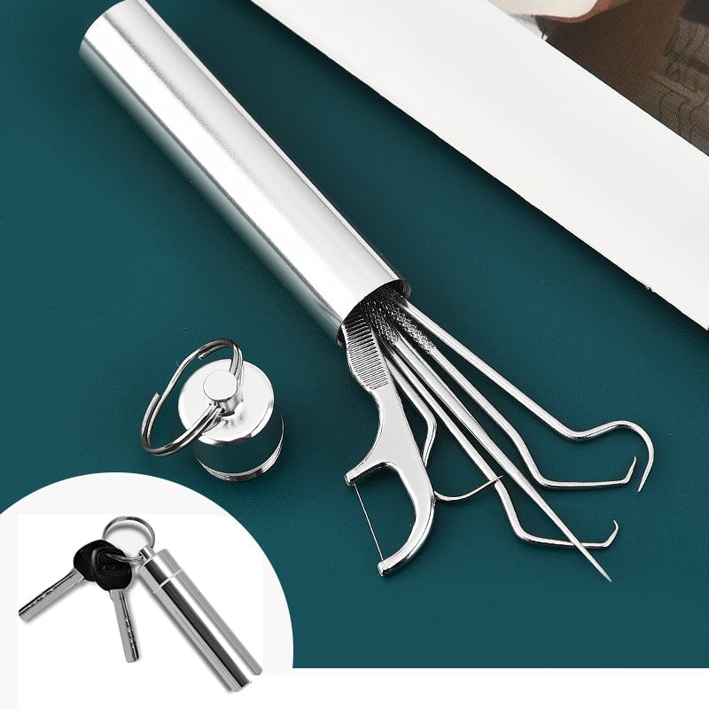 🏆German precision engineering! 0.1mm ultra-fine tip for precise flossing✨