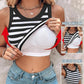 💖Last Day Special Price ￡11.99!!💖Ribbed Stretchy Tank Top with Shelf Bra