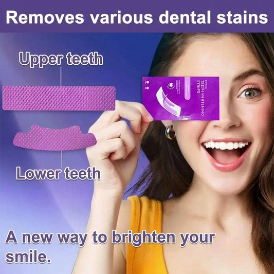 Professional Teeth Whitening at Home 🌿 Effective and safe strips for a dazzling smile.