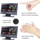 🔥Sale 49%🔥Digital LED Temperature Humidity Monitor Weather Forecast LED Table Alarm Clock