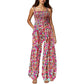 🏝️LAST DAY SALE: ONLY ￡17.99!!🏖️Women’s Casual Print Sleeveless Overalls Jumpsuits