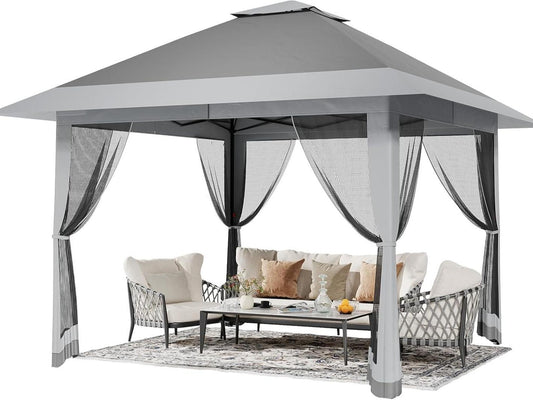 🚩Free Shipping⏳LIMITED-TIME OFF! 🌞Waterproof And Windproof Outdoor Multi-functional Sunshade Tent, Rainproof, Mosquito And Insect Proof🏕️