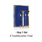 Three-head multi-angle cleaning toothbrush to ensure your oral safety