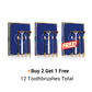 Three-head multi-angle cleaning toothbrush to ensure your oral safety