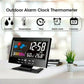 🔥Sale 49%🔥Digital LED Temperature Humidity Monitor Weather Forecast LED Table Alarm Clock