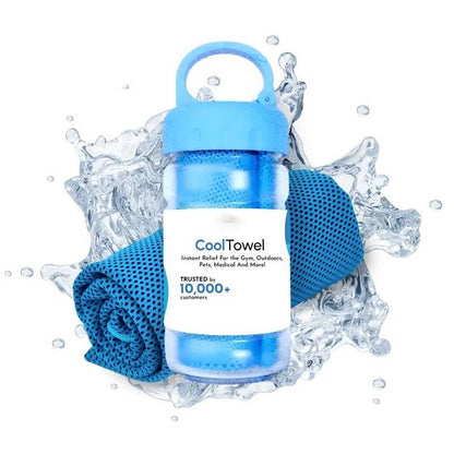 🎉Buy 1 Get 1 Free-Limited Sale🔥Cold Sweat Towel You Can Use Anywhere, Anytime! Reusable Soft Absorbent Cooling Portable