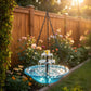 🔥🔥 Spring promotion 2026 – 50% discount – 🐦 Solar cascade hanging bird bath fountain