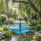 🔥🔥 Spring promotion 2026 – 50% discount – 🐦 Solar cascade hanging bird bath fountain