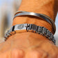 🥳BUY MORE SAVE MORE🥳💞50K+ SOLD!✨ 💝Tibetan Prayer Wheel Bracelet – 925 Sterling Silver, Lucky Charm & Valentine's Day Gift