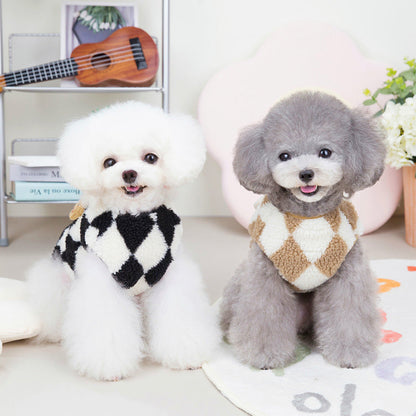 [Pets Gift] Cute plush coats for cats and dogs