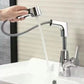 ✈️Free shipping✈️1 Hole Bathroom Faucet with Pull Out Sprayer
