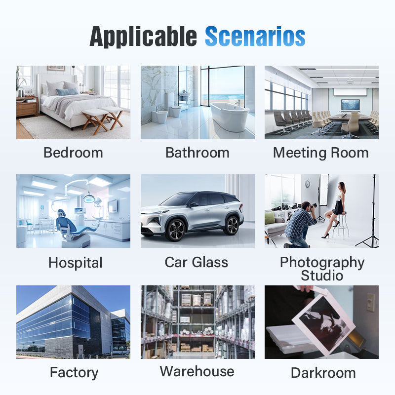 One-way Privacy Thermal Insulation Film for Glass