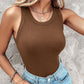 💖Last Day Special Price ￡11.99!!💖Ribbed Stretchy Tank Top with Shelf Bra