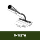 🌿 50% OFF NOW! 🧤 5/6/7/8 Weed Rakes with Carbon Steel Garden Tines – Durable, Ergonomic Grip & Efficient Weeding 🌱
