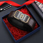 Hot sale 49% off 🔥Men's Crocodile-Patterned Automatic Buckle Belt