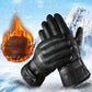 High Quality Leather Riding Windproof and Warm Gloves
