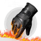 High Quality Leather Riding Windproof and Warm Gloves