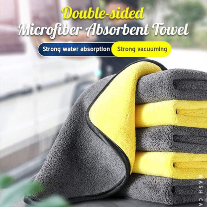 🔥New Hot Selling❤️‍🔥Double-sided Microfiber Absorbent Towel