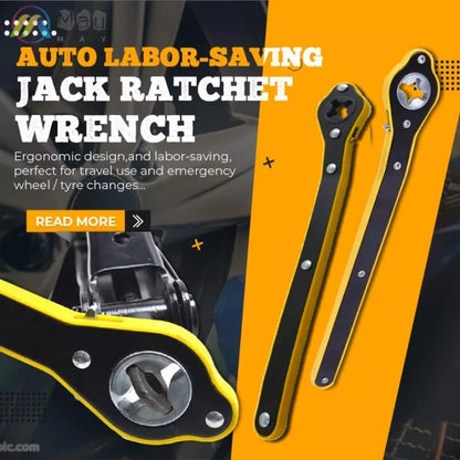 🔥Hot Sale🔥Auto Labor-saving Jack Ratchet Wrench（49% OFF）