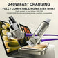 🔥4-in-1 USB Charging Cable mFish fast charging MAX 240W