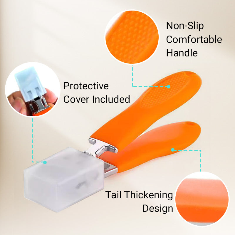💯HOT SALE🔥Wide Jaw Opening Anti-Splash Slanted Nail Clipper