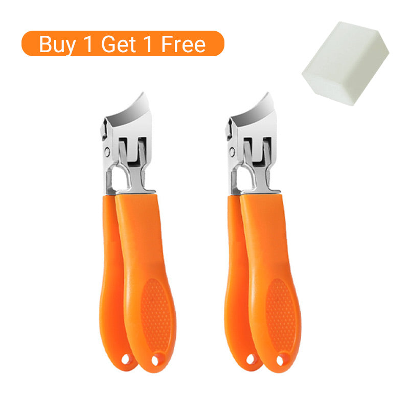 💯HOT SALE🔥Wide Jaw Opening Anti-Splash Slanted Nail Clipper