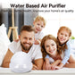Portable mist-free humidifier and air purifier