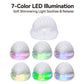 Portable mist-free humidifier and air purifier