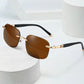 ✨LAST DAY SALE 49% OFF✨High Definition Rimless Protective Sunglasses