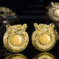 Embossed Dragon Rotating Carousel Metal Lighter