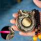 Embossed Dragon Rotating Carousel Metal Lighter