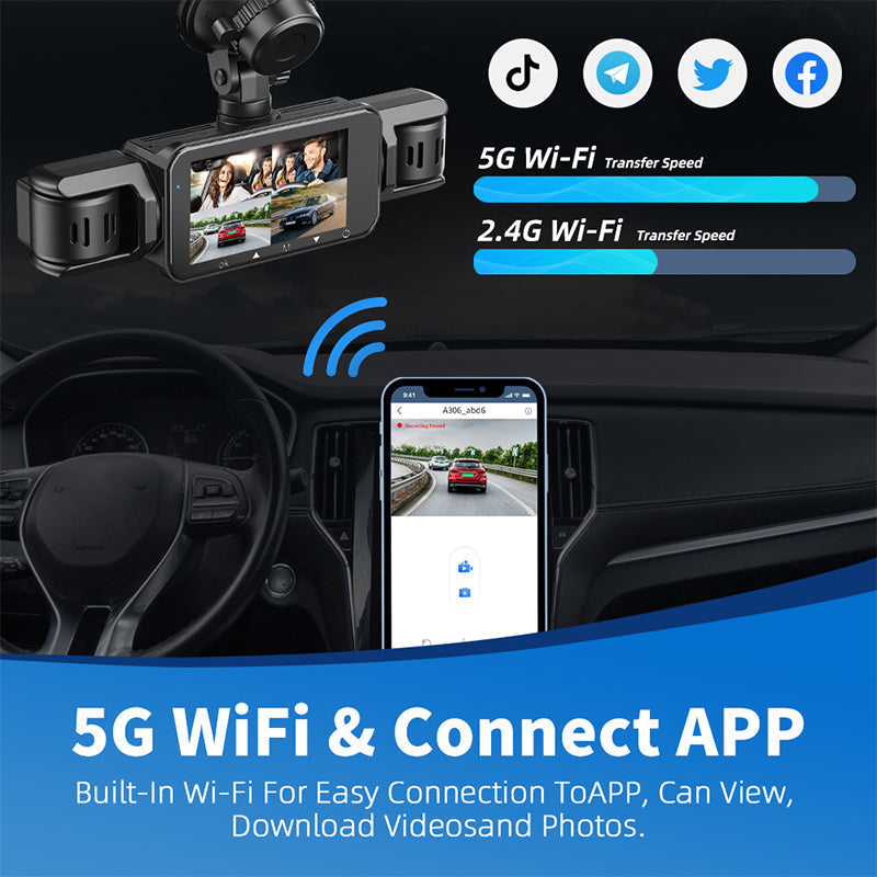 🔥New Arrival 2025🔥4-Channel HD Dash Cam with Night Vision